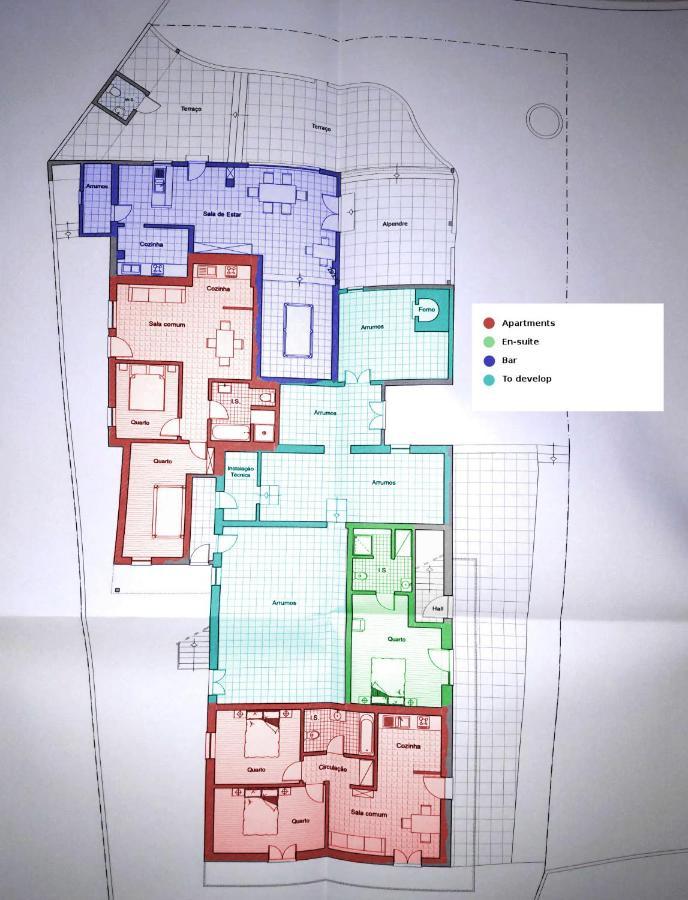 Apartmán A Casa Amarela Pinheiro de Coja Exteriér fotografie